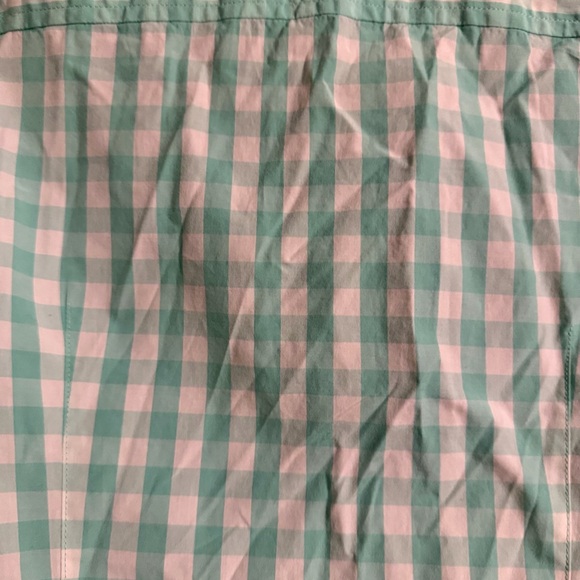 Vineyard Vines Aqua mint green Gingham Shirt size 2 - Picture 6 of 6